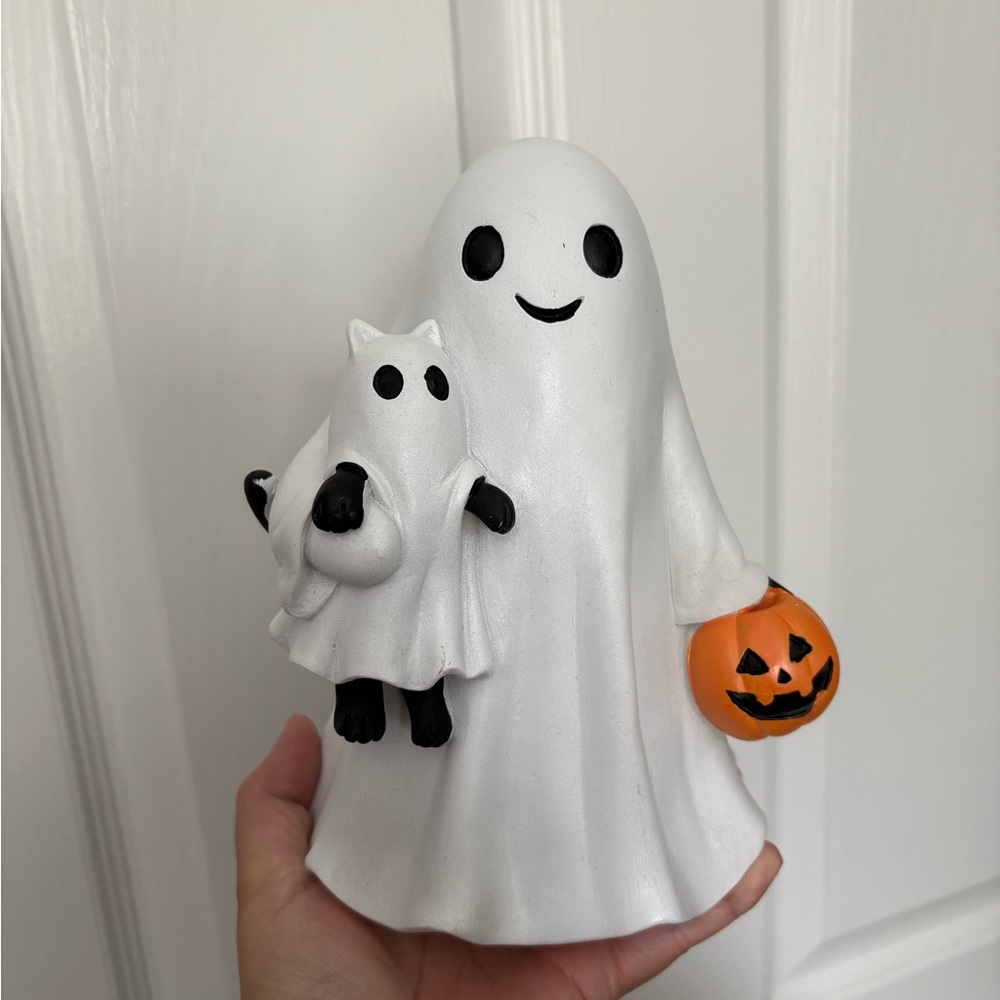Ghost holding ghost cat 🤣